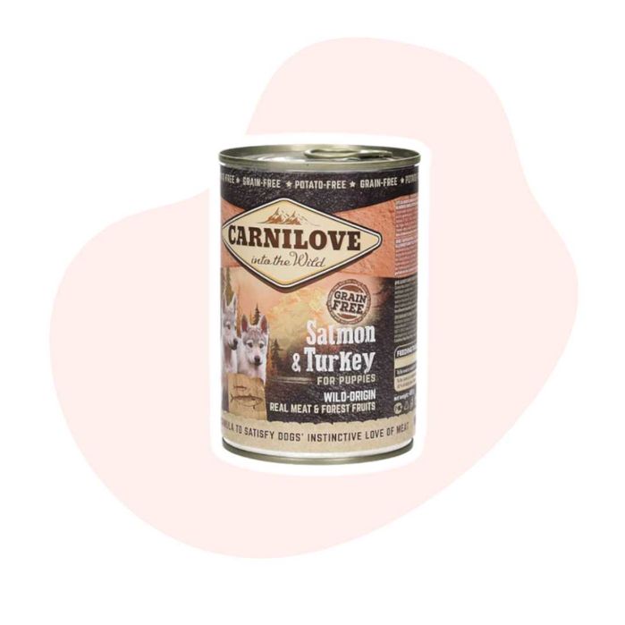 Carnilove Wild Meat Puppy Salmon & Turkey 6x400g Łosoś Indyk