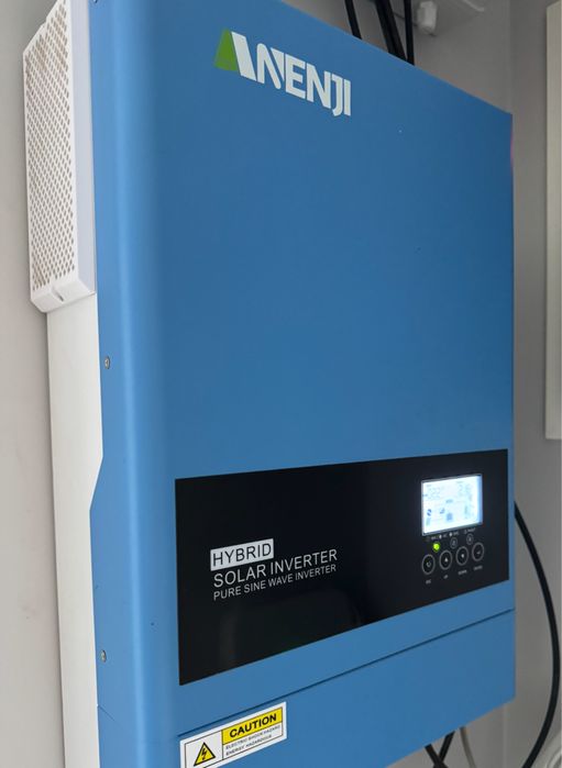 Інвертор Anenji 6.2 kw 48V з  WiFi  з комплектом батарей 4,5 кв (б/у)