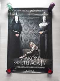 Plakat kinowy z filmu Zakon Świętej Agaty twórcy hitów PIŁA horror
