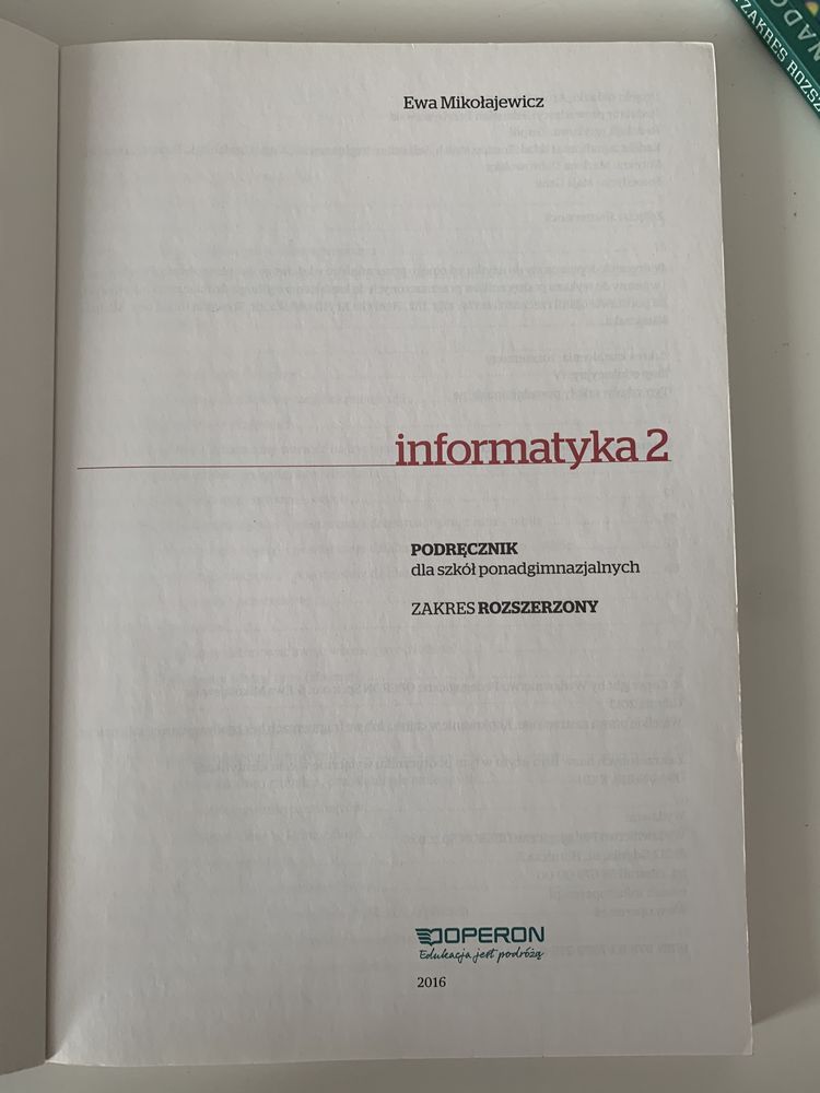 Ciekawi Świata 2 Informatyka