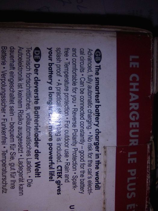 Carregador de manutenção 6V