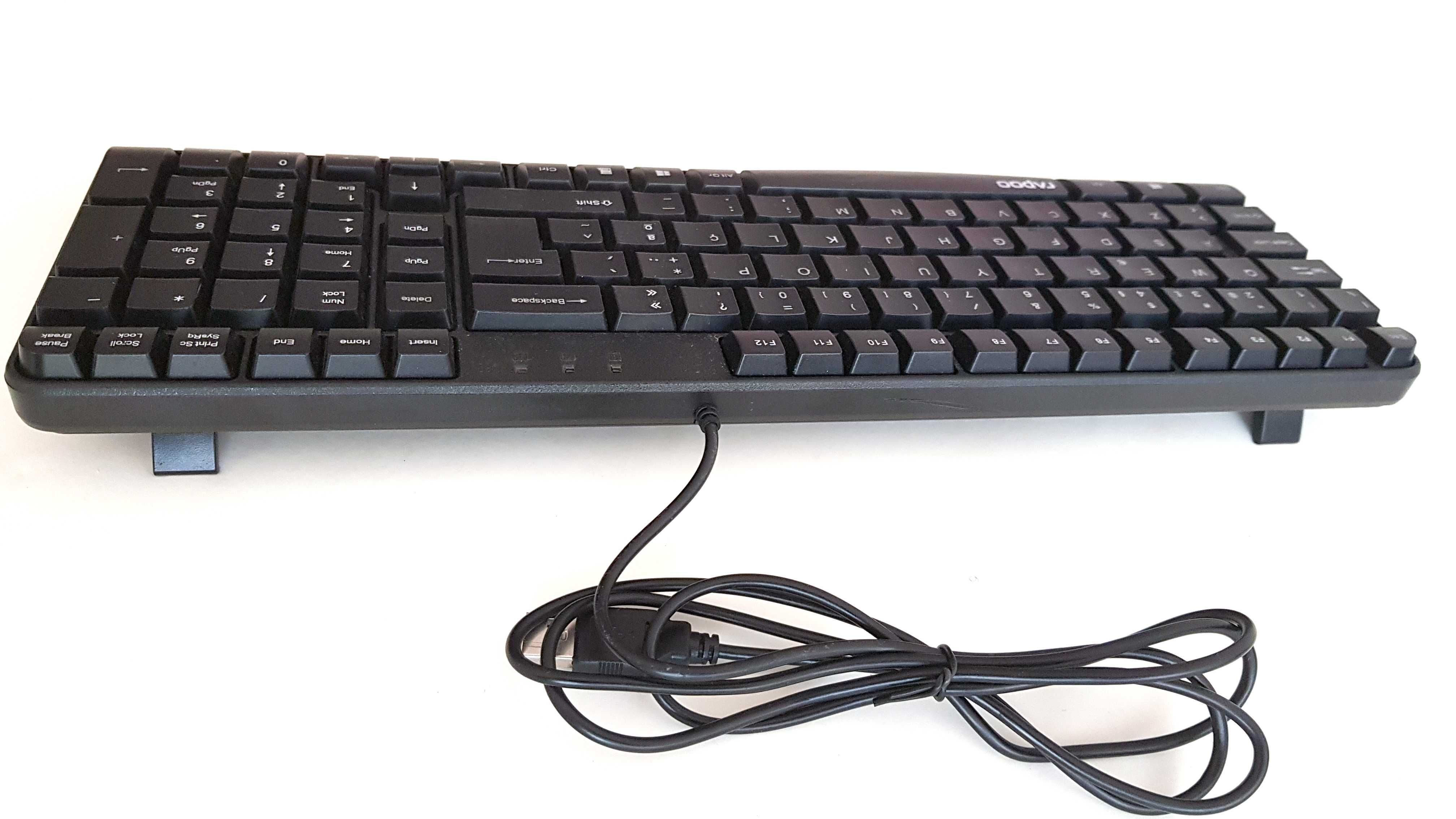 Teclado Rapoo N2400/ USB - Layout Português -Teclado Numérico