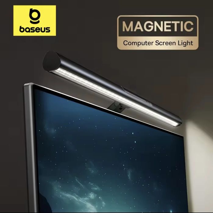 Лампа для монітора Baseus I-Wok 3 USB Black