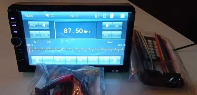 Radio 2 din na pojedynczą kieszeń