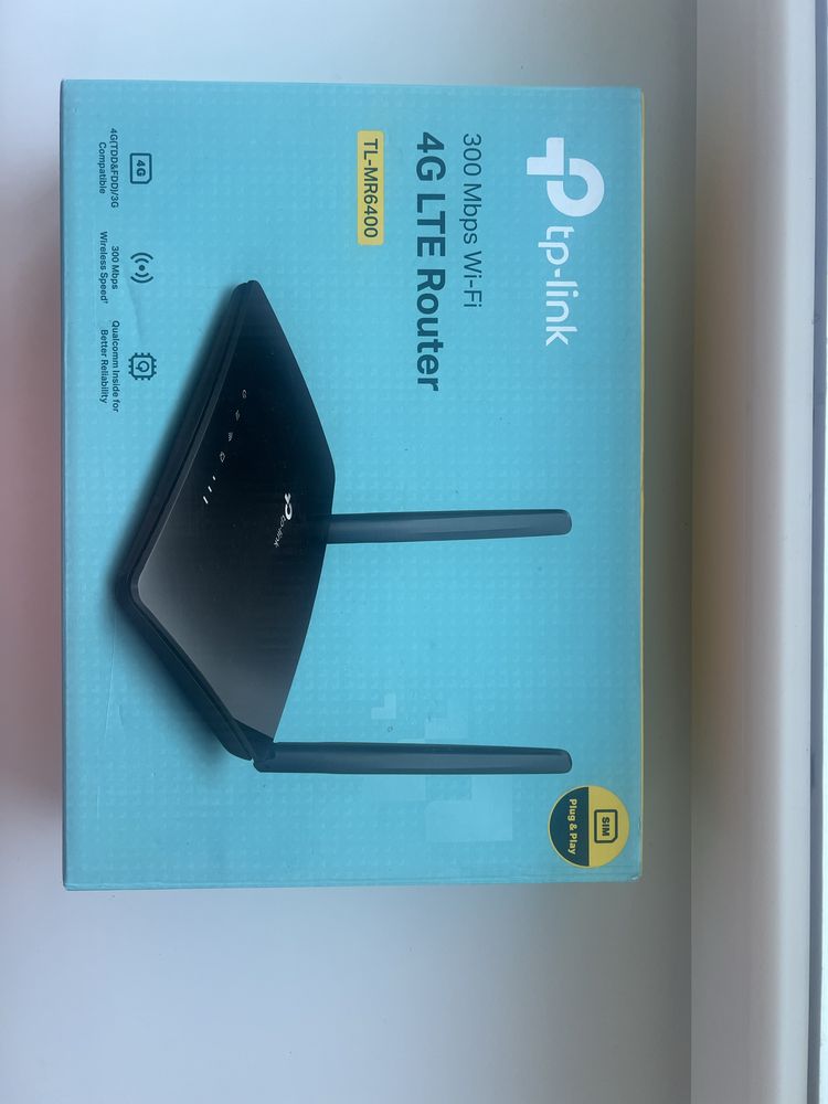 TL-MR6400 300Mbps Wireless N 4G LTE роутер, сім карта