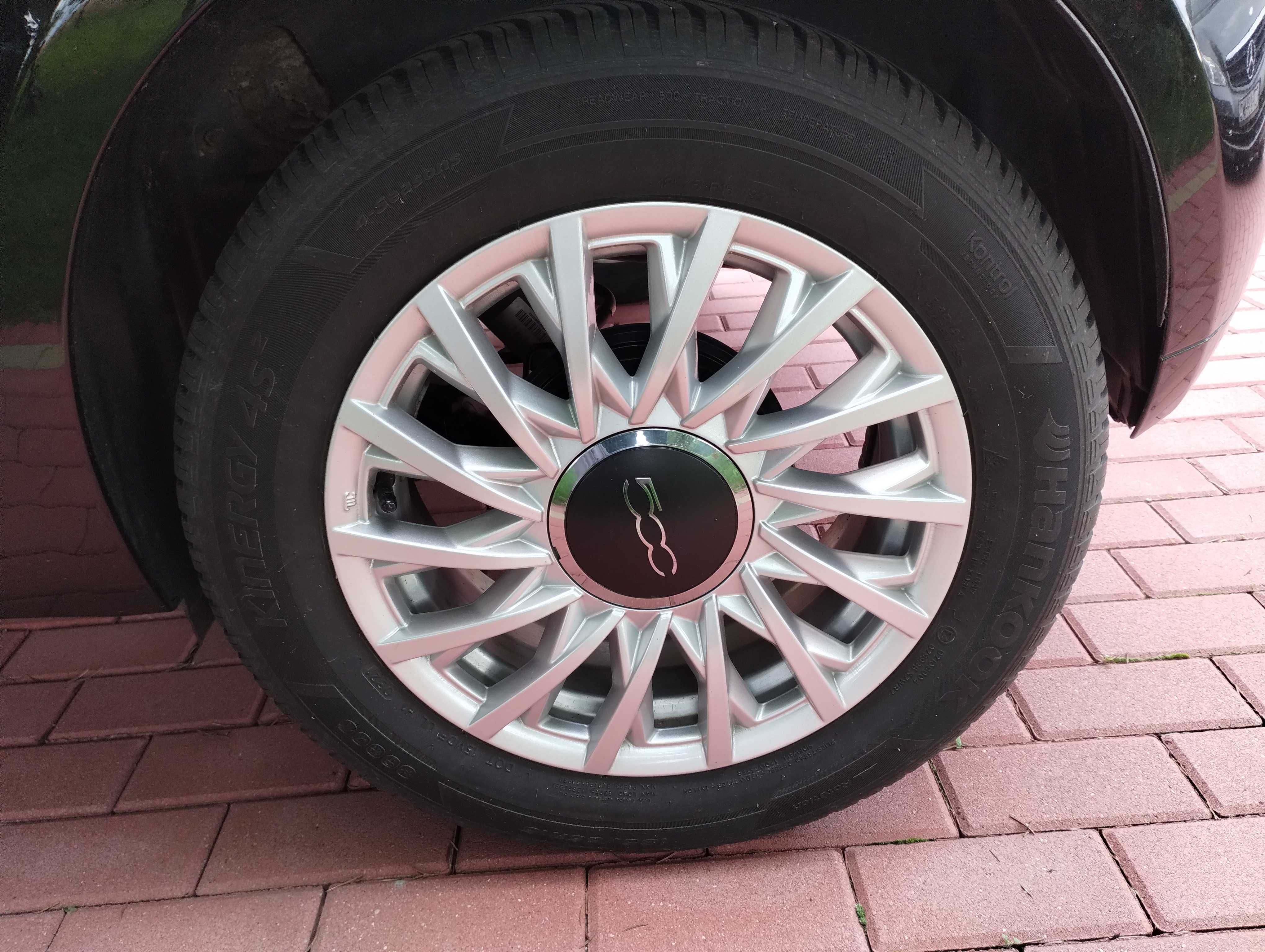 fiat 500 salon PL, 1 wł, bezwypadkowy, bezkolizyjny, serwis ASO