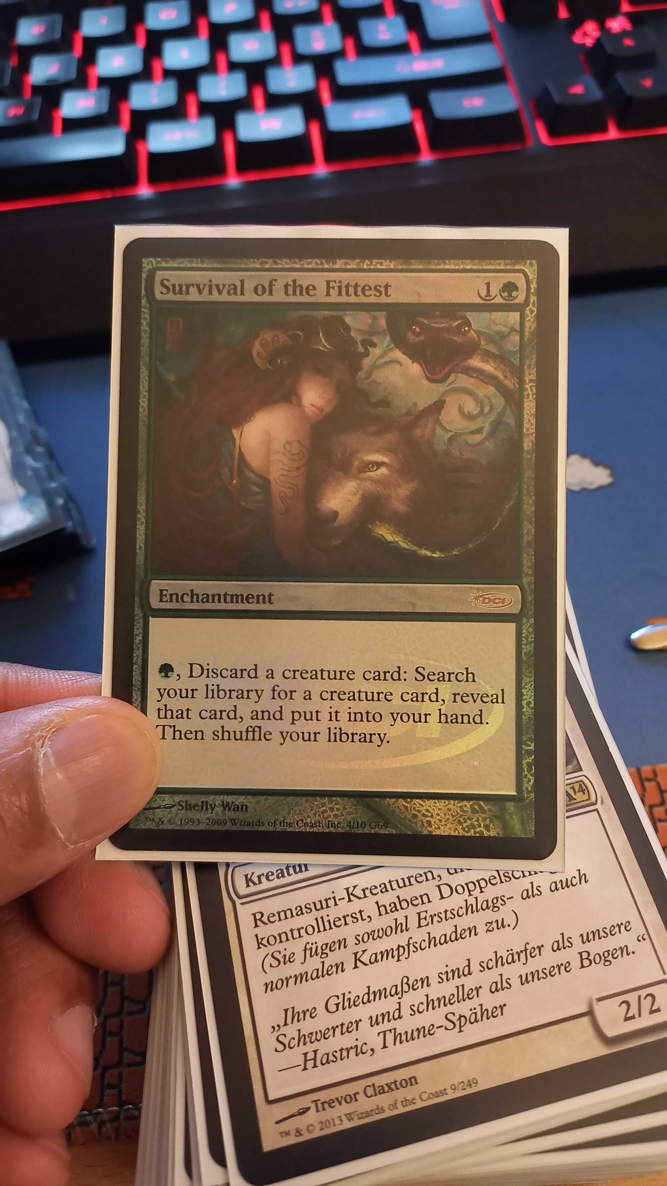 Survival of the Fittest - Judge Rewards Promos - Magic The Gathering