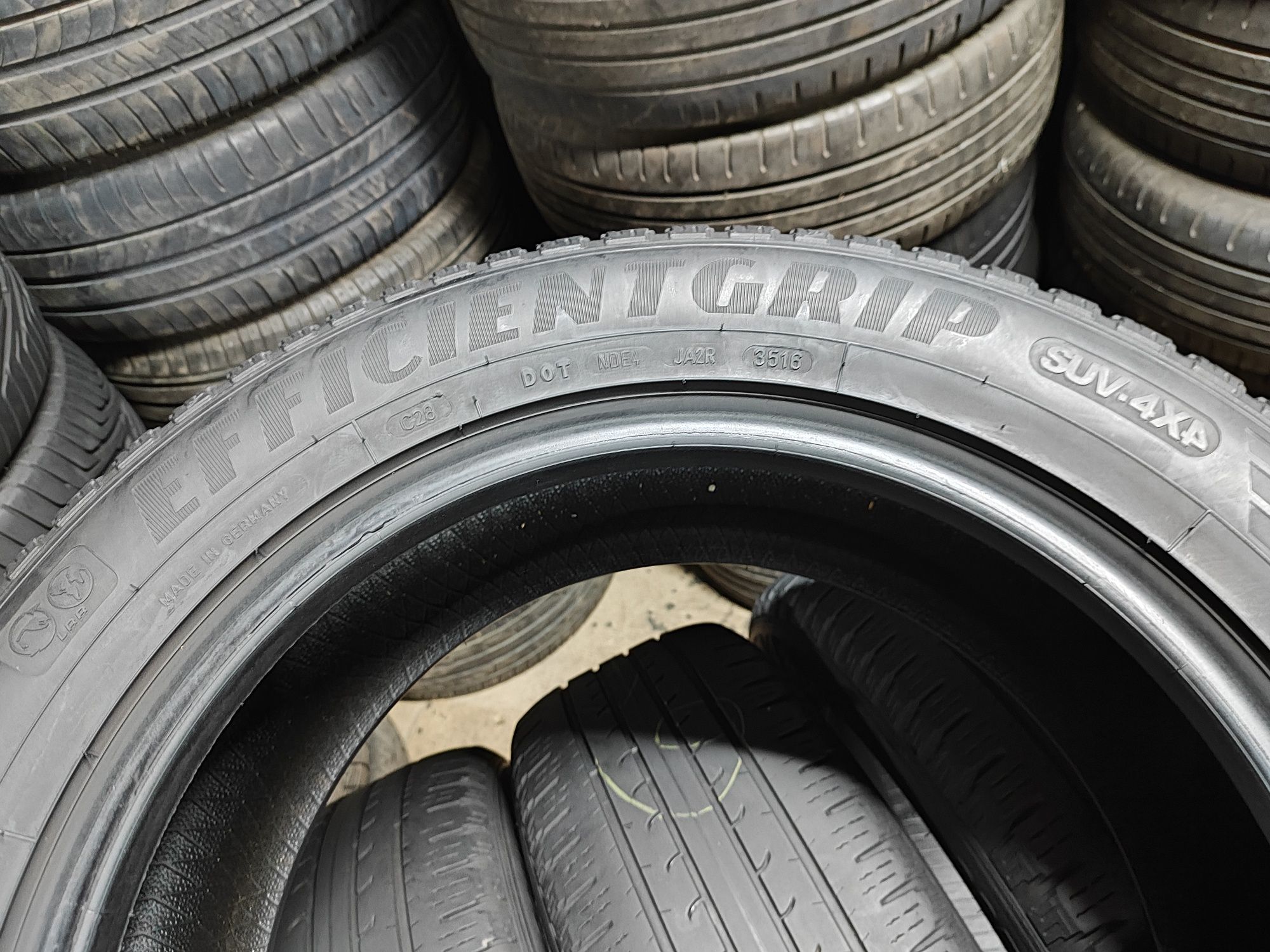 225 60 R18 GoodYear EfficientGrip SUV 4x4 шини б.у Літо 4шт