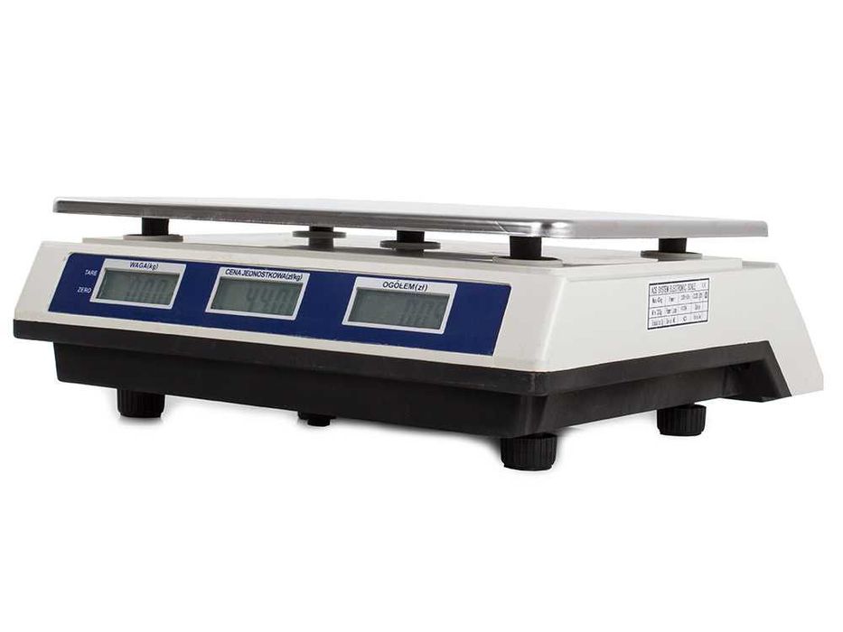 Elektroniczna waga magazynowa sklepowa LCD 40kg/5g przemysłowa