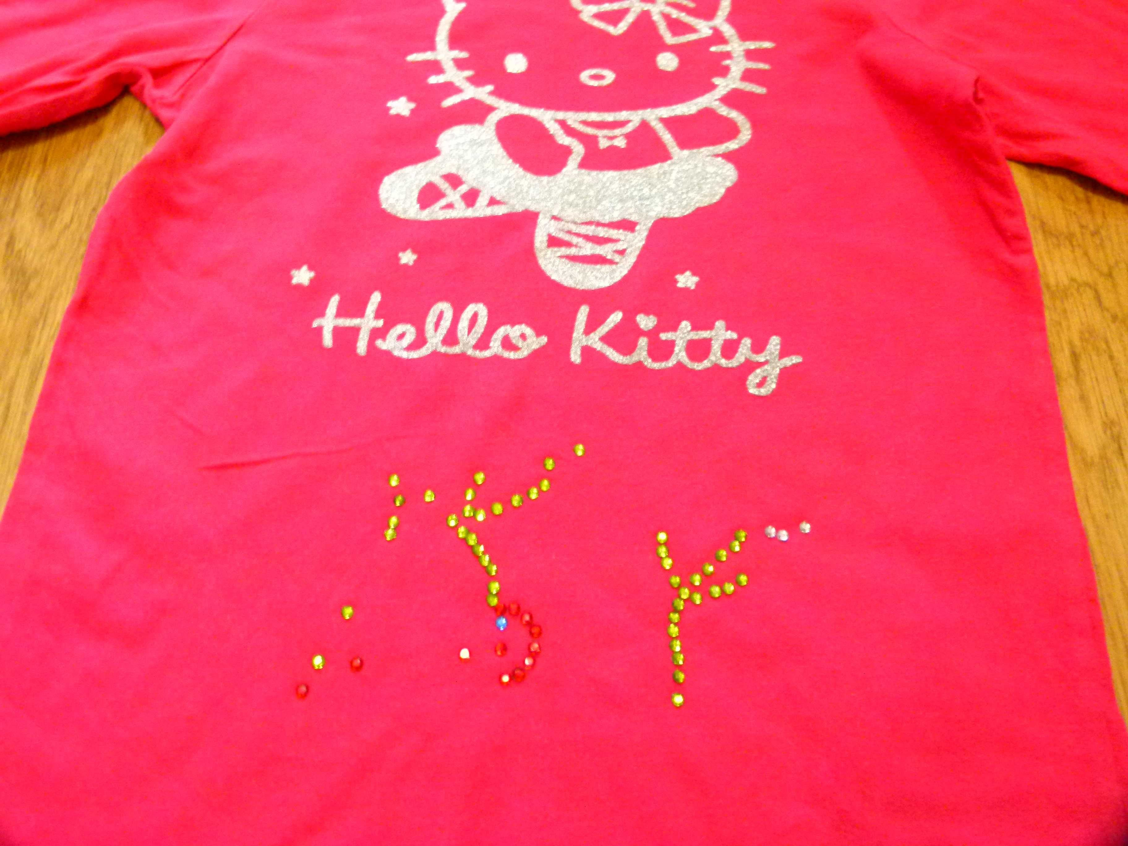 rozm 110/116 H&M sukienka różowa Hello Kitty bawełniana