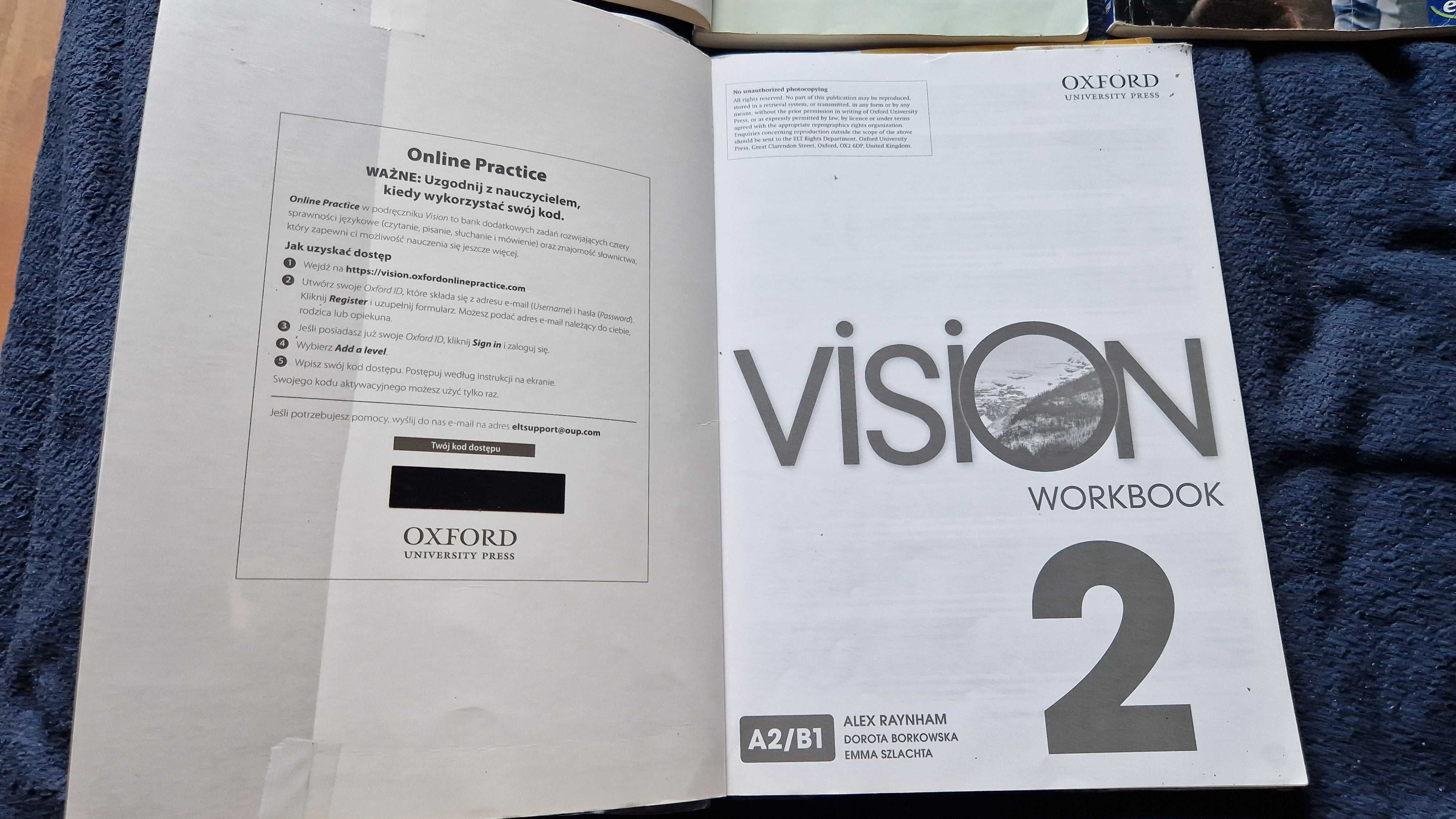 Vision 2 podręcznik + ćwiczenia