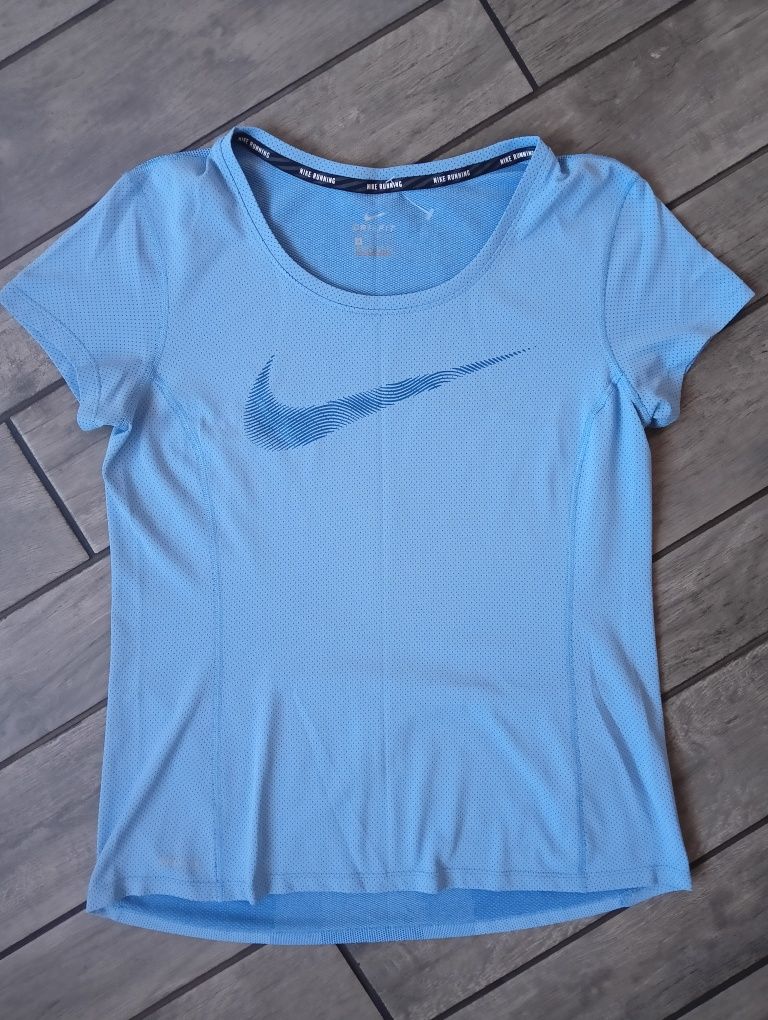 Koszulka sportowa, t-shirt do biegania, dri fit Nike runing, r. M