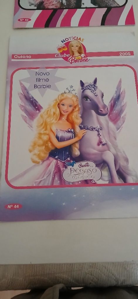 Revistas Barbie de 2005 e 2006