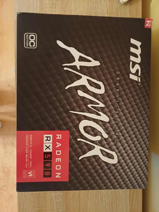 MSI Radeon RX 590 Armor OC 8GB GDDR5