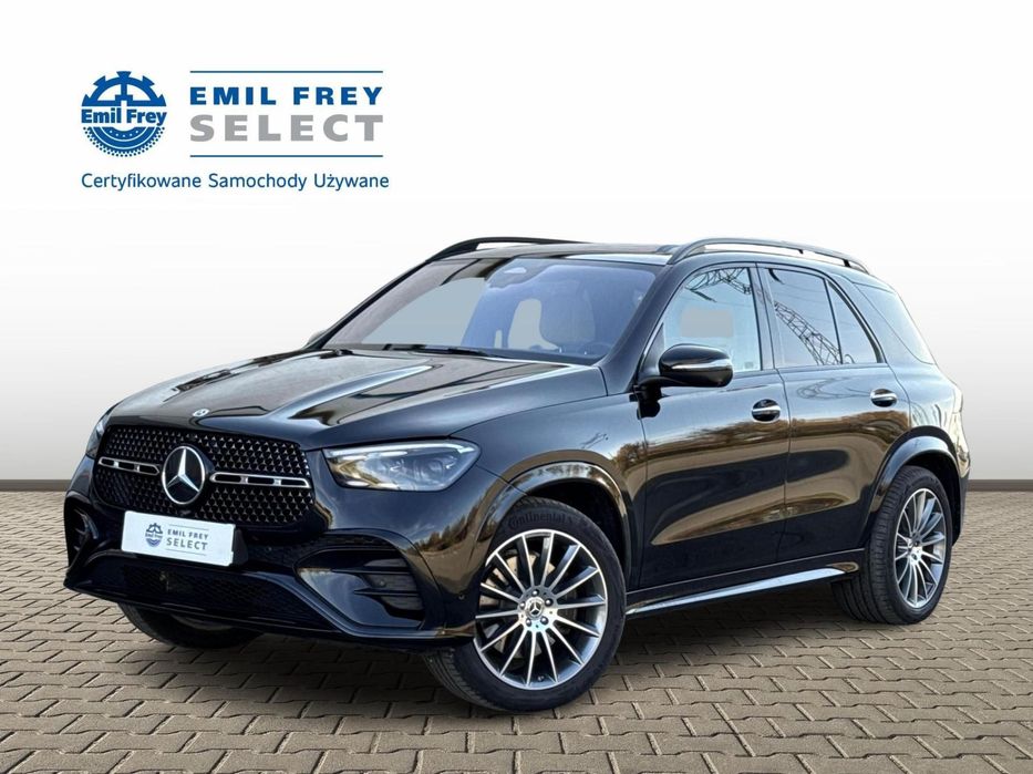 Mercedes-Benz GLE linia amg head up airmatic hak burmester multibeam panorama kamera360