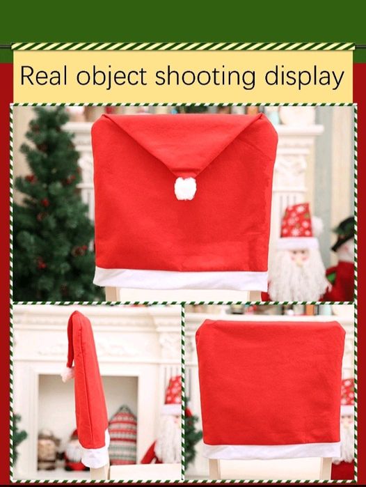 Capas para Cadeiras de Natal! 8€