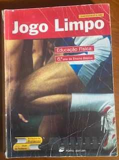 Livro educ. física "Jogo limpo" 6º ano - porto editora