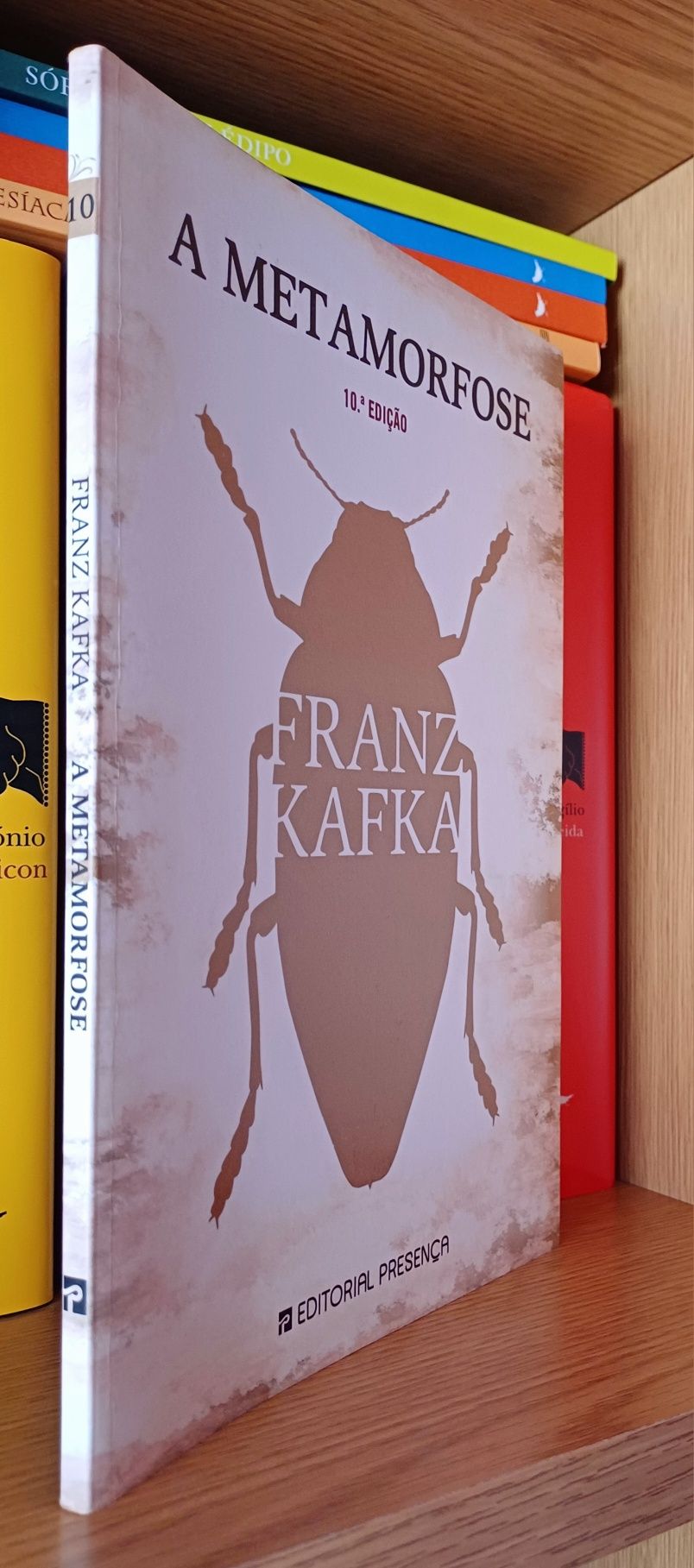 Livro "A Metamorfose", de Franz Kafka