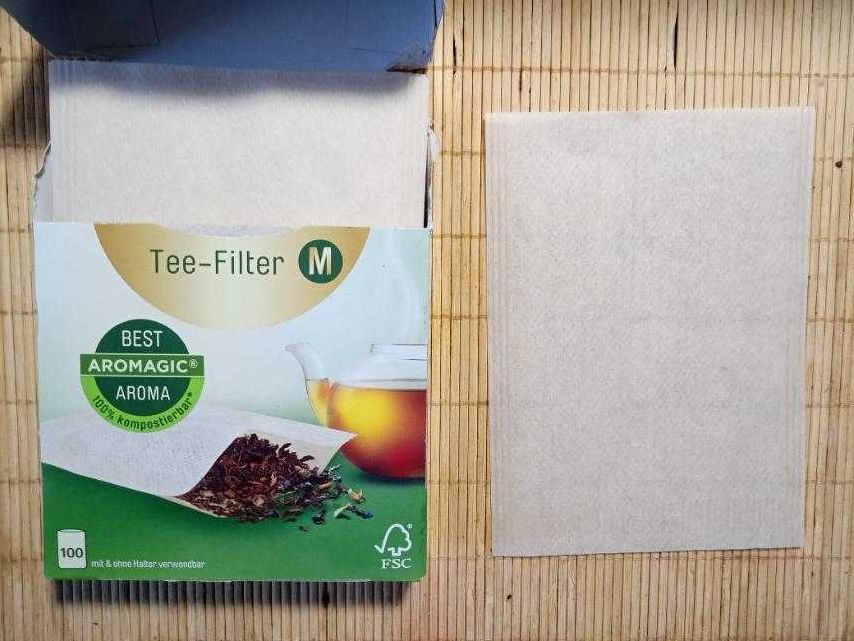 ЭКО фильтр пакеты для чая Германия 100 шт большие для трав и настоев