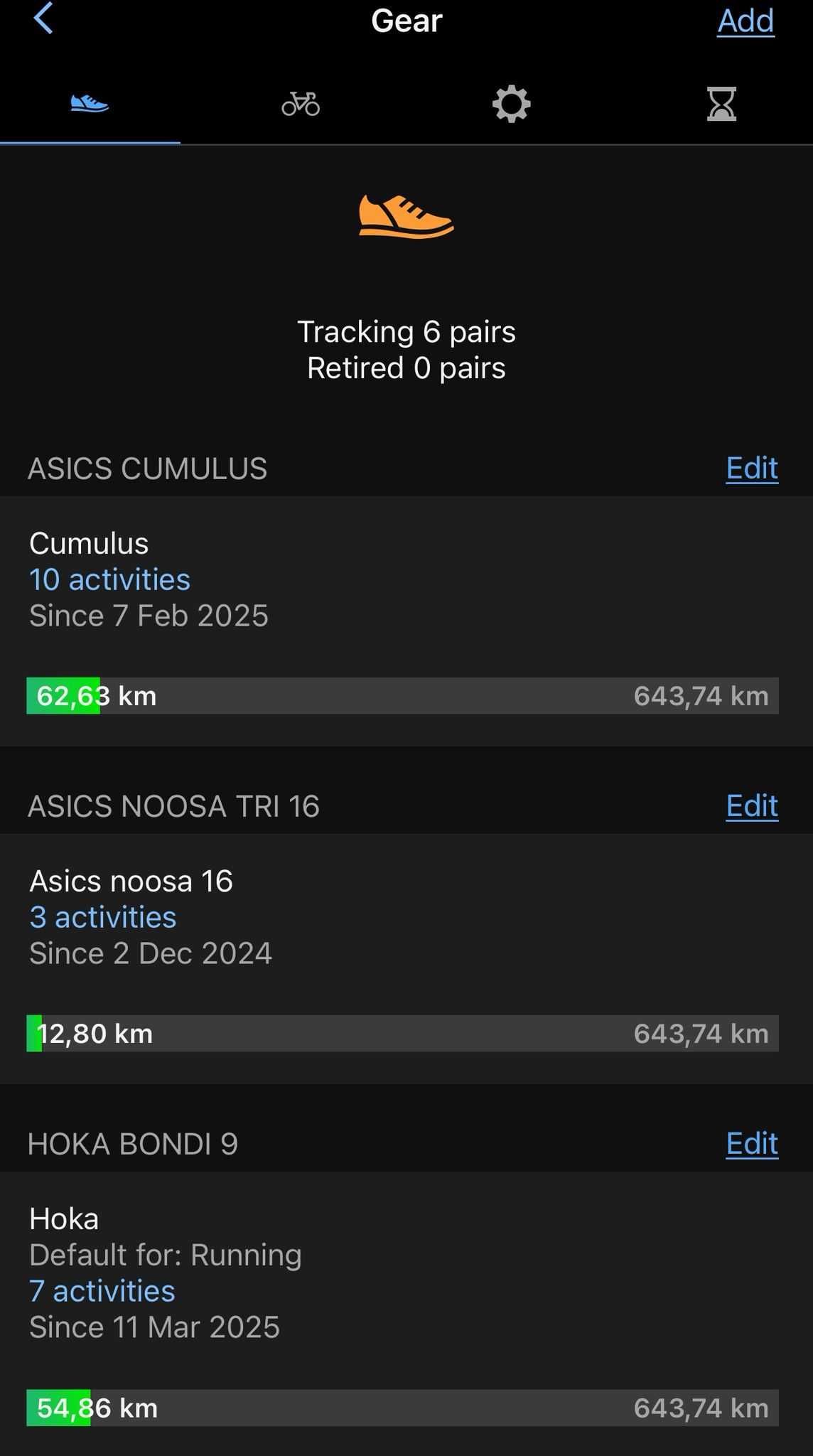Tenis/Sapatilhas de corrida Hoka Bondi 9 - Apenas 55 Km rodados