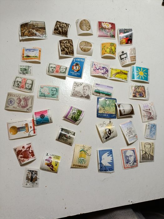 Znaczki kolekcja znaczek pocztowy 39sztuk