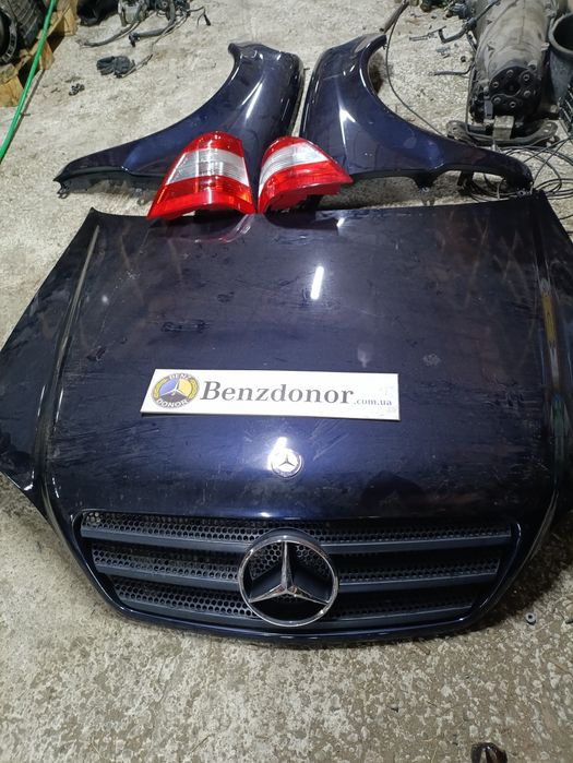 Капот крила фари радіатори Mercedes ml 163, 164. Розборка