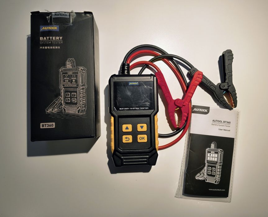 Tester akumulatorów autool bt360 nowy folia karton