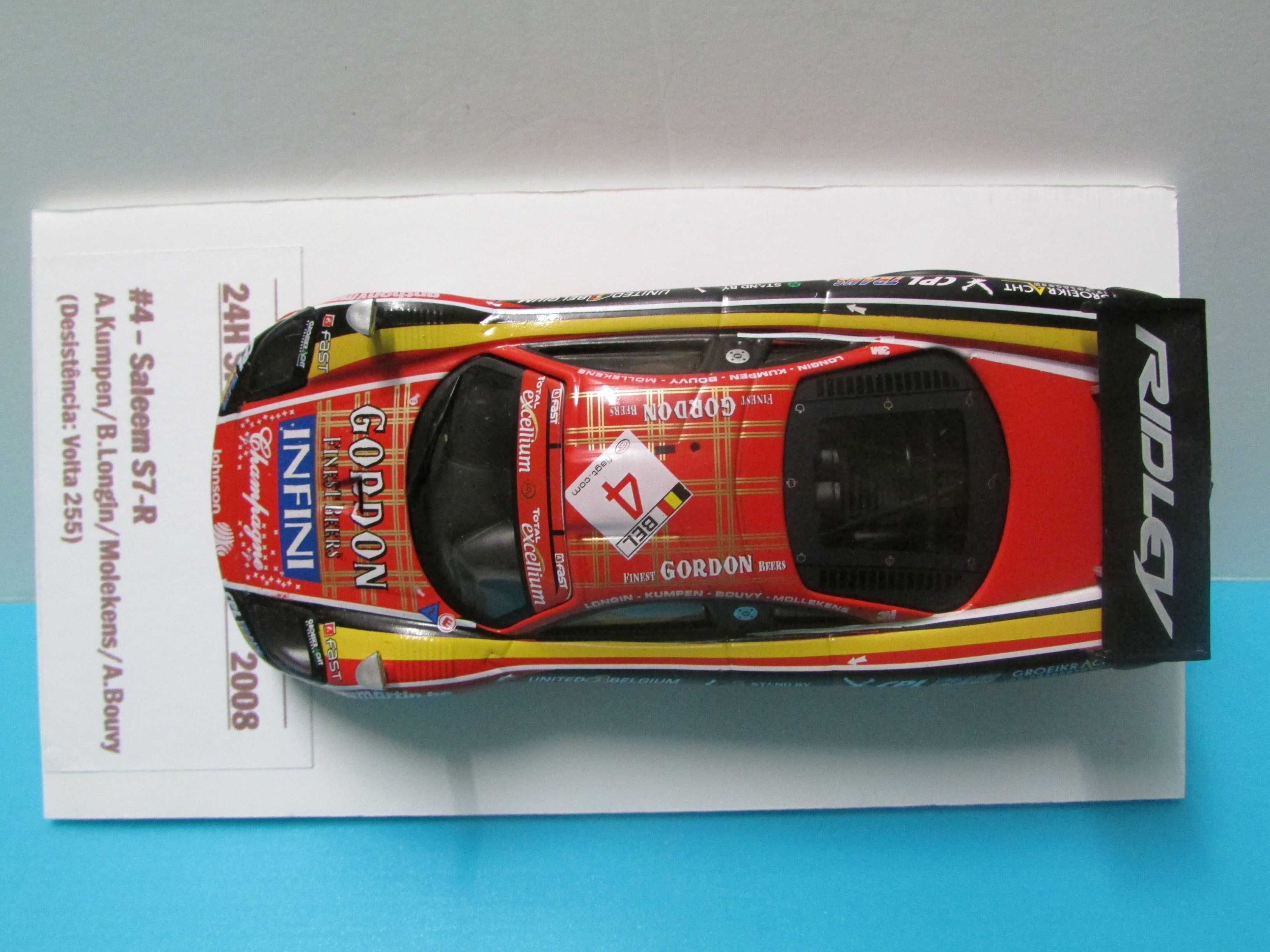 Saleen S-7 R #4 - 24h SPA 2008 - Miniatura Altaya esc 1/43