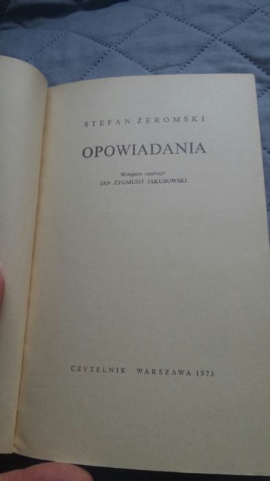 Opowiadania . Stefan Żeromski