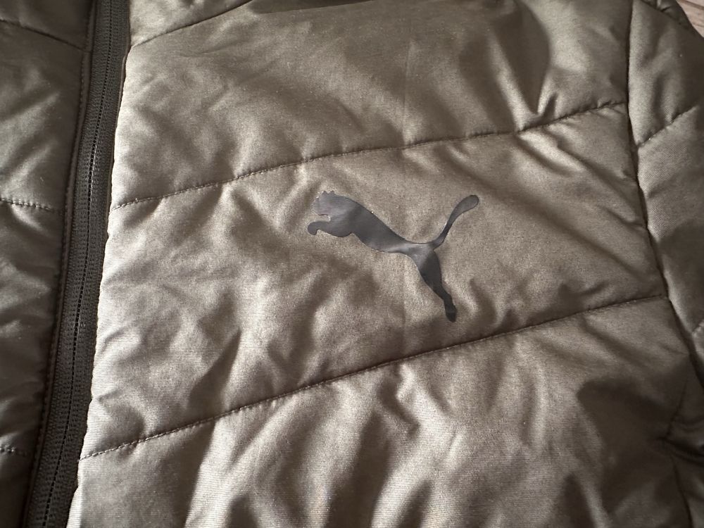 Puma kurtka wiosenna męska przejściowa khaki roz. S