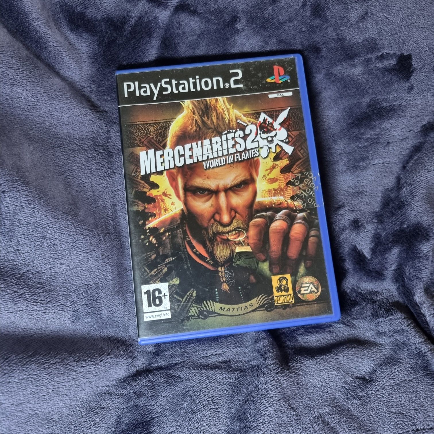 Mercenaries 2 Wolrd in Flames Ps2