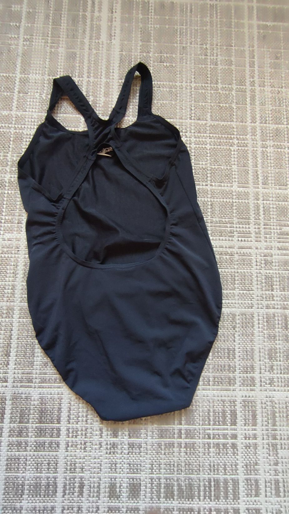 Суцільний чорний купальник Speedo, розмір S
