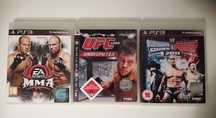 Gry na ps3 UFC, MMA, Smack Down vs Rav