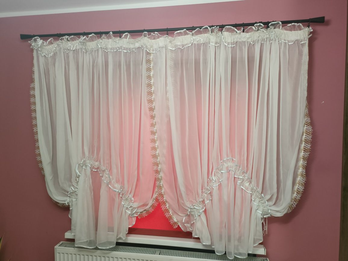 Firanki rozmiar 4 m / 140 cm