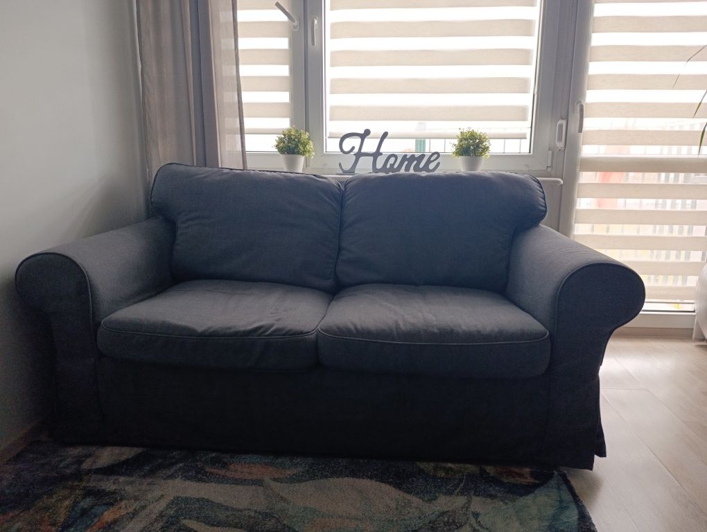 EKTORP sofa dwuosobowa
Sofa 2-osobowa, Hakebo ciemnoszary
