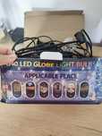 Długi łańcuch z żarówkami LED G40