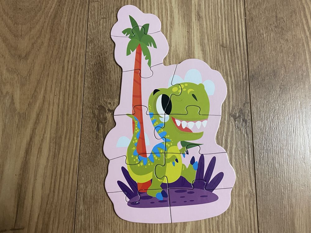 Puzzle dinozaury malego bystrzaka