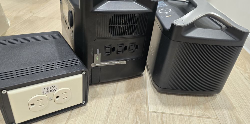 Зарядна станція EcoFlow River Pro Америка 720Wh+extra battery