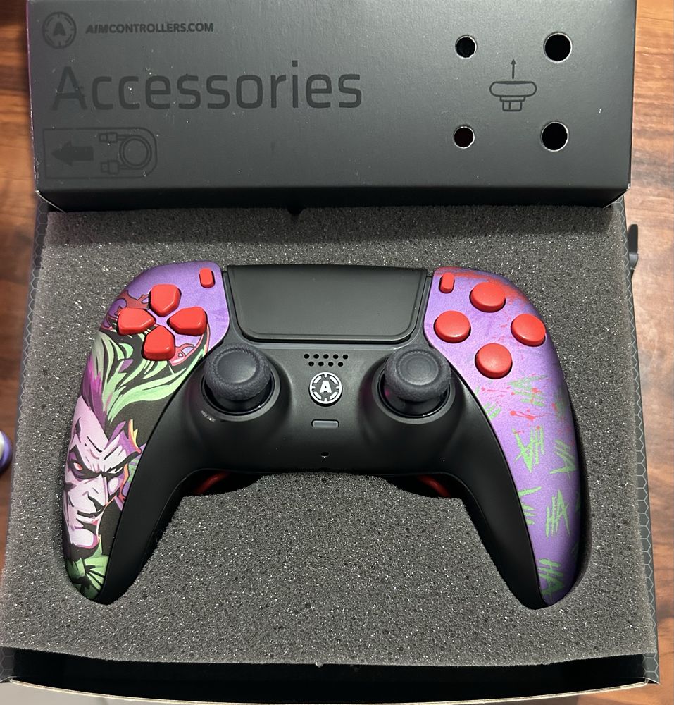 Comando ps5 Dual sense customizado FPS com garantia