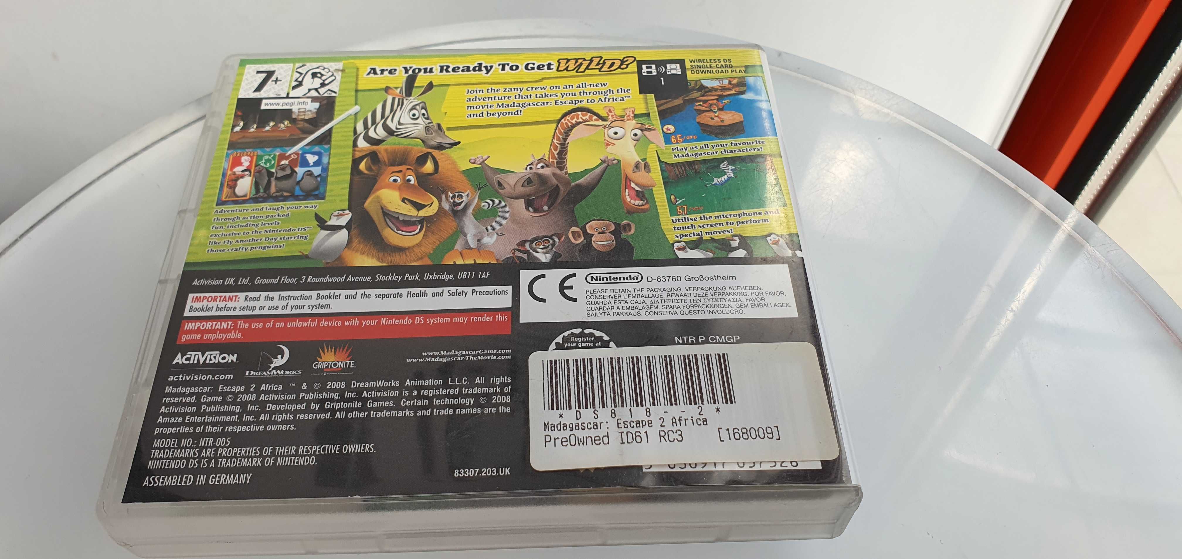 Gra Nintendo DS Madagascar 2 Sklep Zamiana