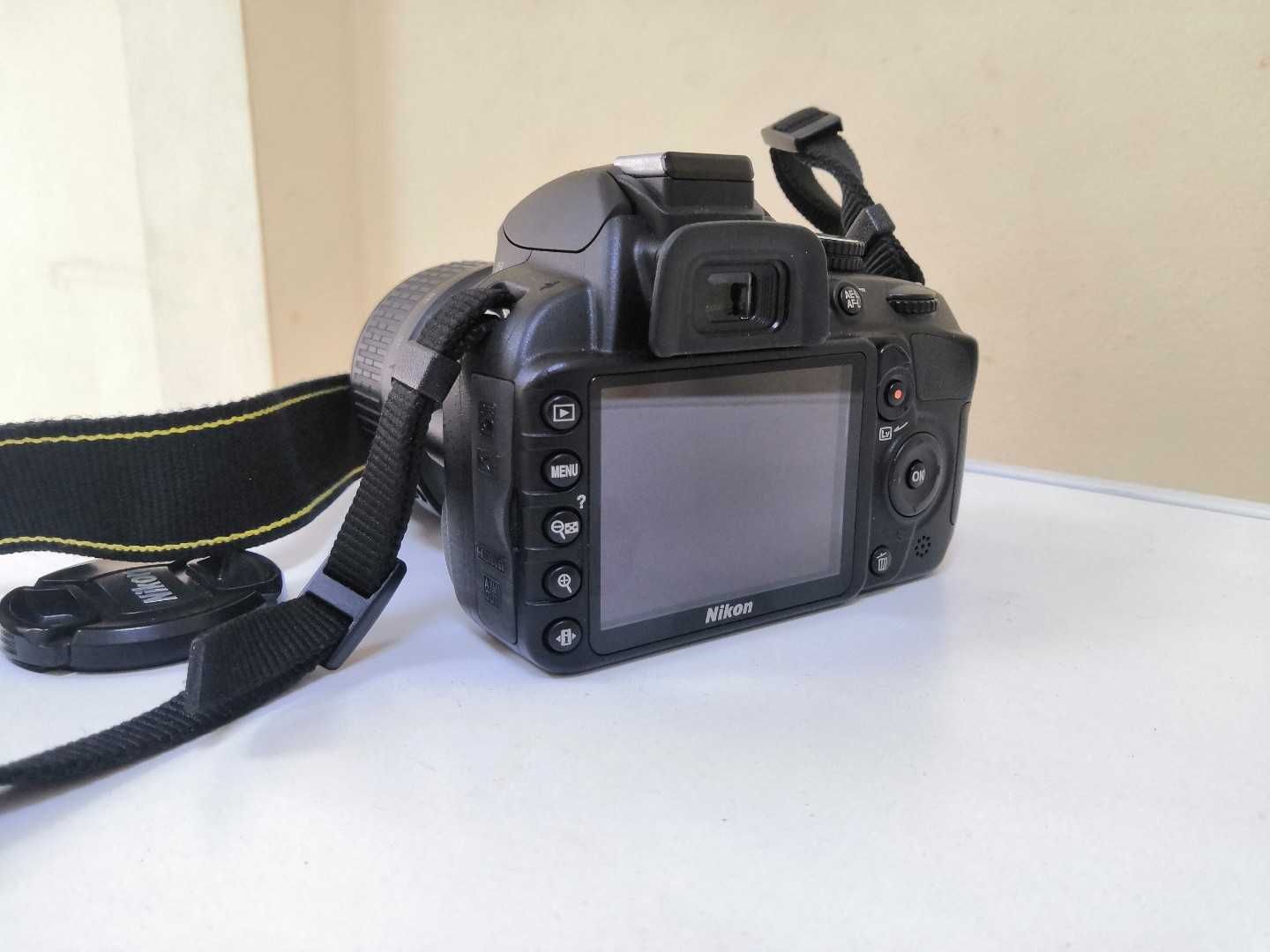 Зеркальный фотоаппарат Nikon D3100 Kit -  14,2 Мп - Full HD - Идеал !