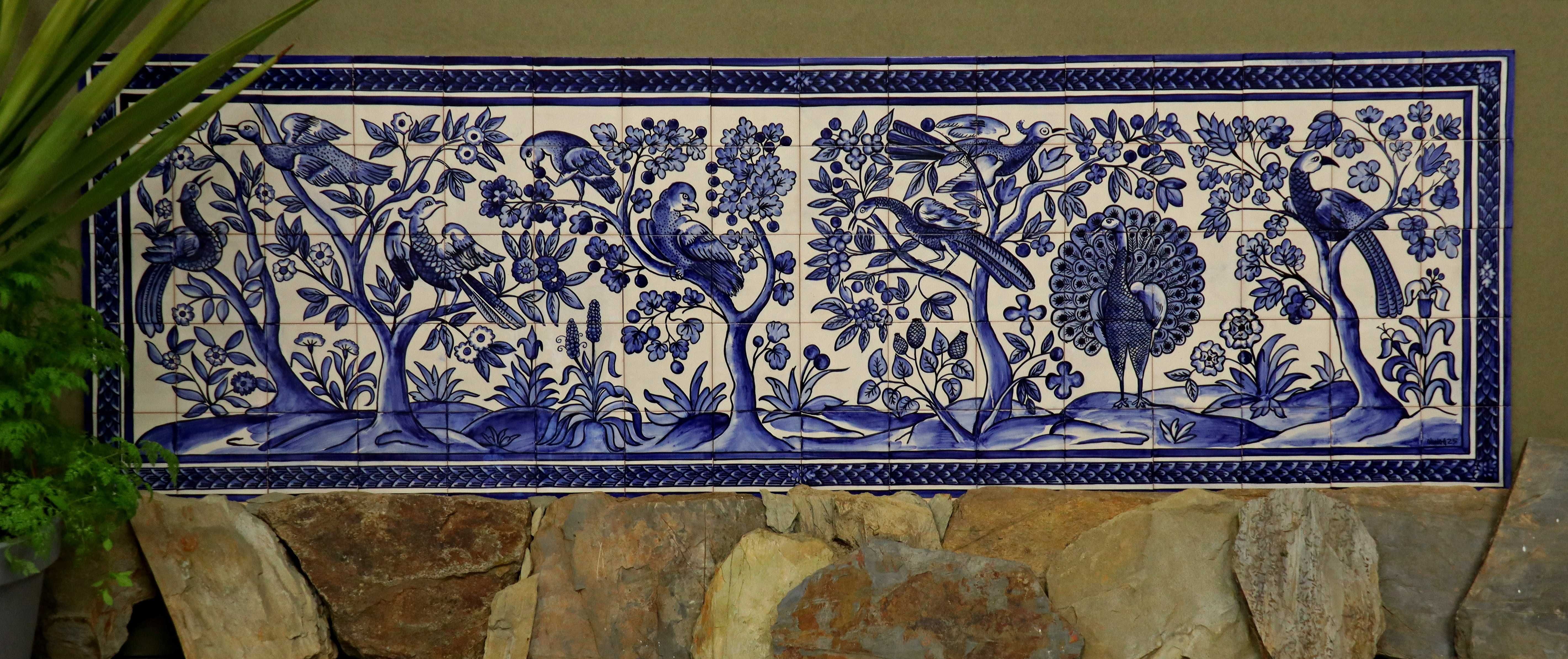 Azulejos Pintados à Mão - Estilo Séc. XVII