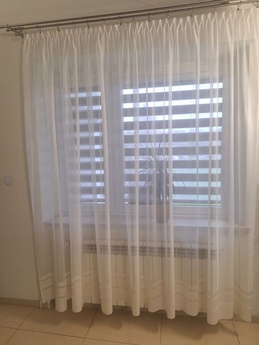 Firana firanka salon sypialnia