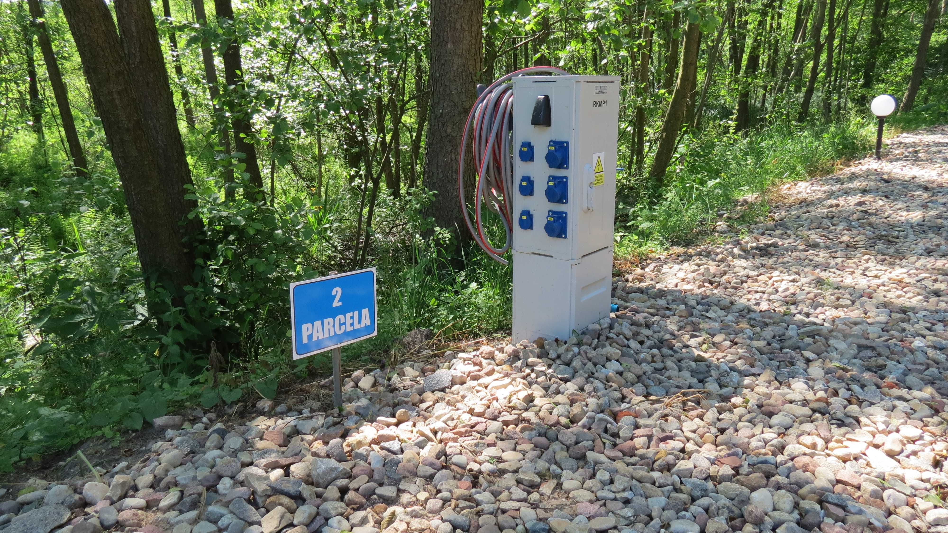 Camper Park CAMPING nad JezioroDebno.pl  Kemping Kamper Przyczepa