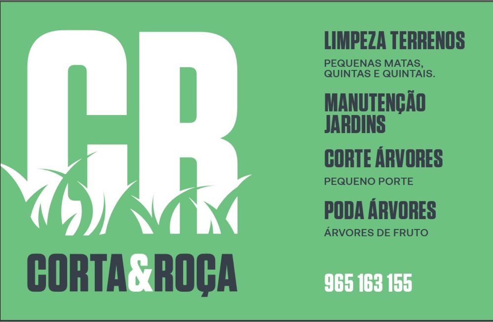 Corta&roça (limpeza de terrenos manutenção de jardins