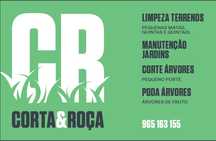 Corta&roça (limpeza de terrenos manutenção de jardins
