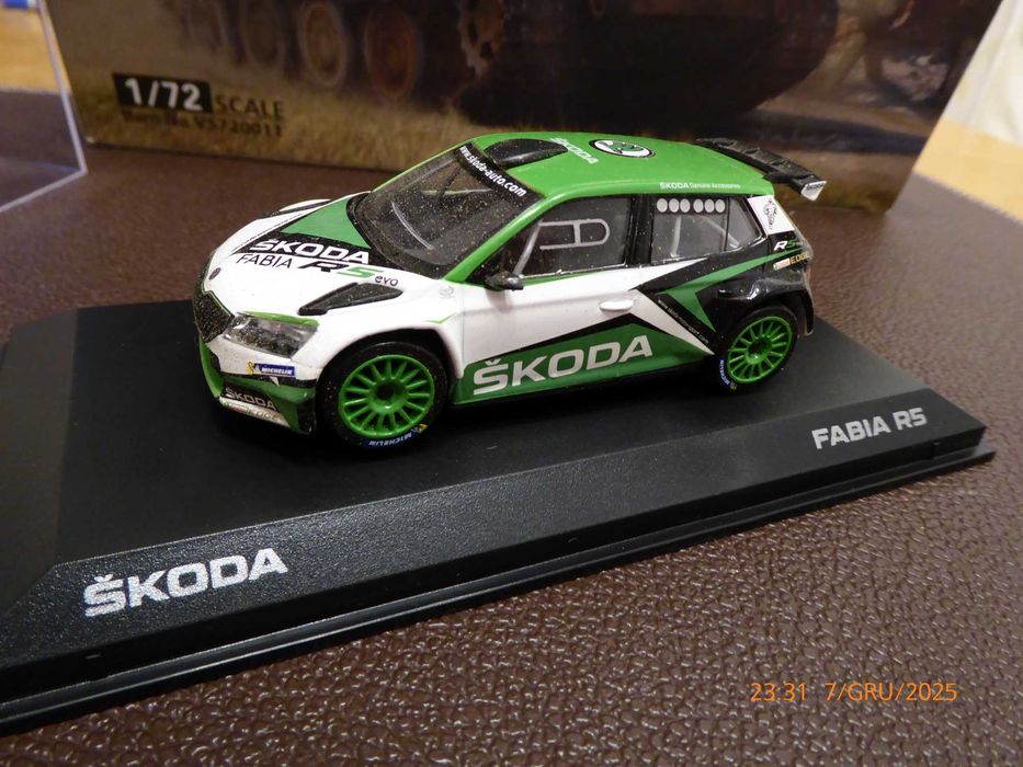 Skoda Fabia RS (2019) WRC, NOREV 1:43
