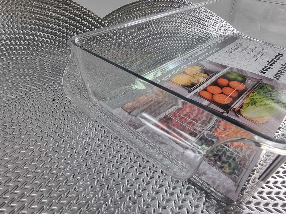Organizer pojemniki wkłady plastikowe do lodówki wkład