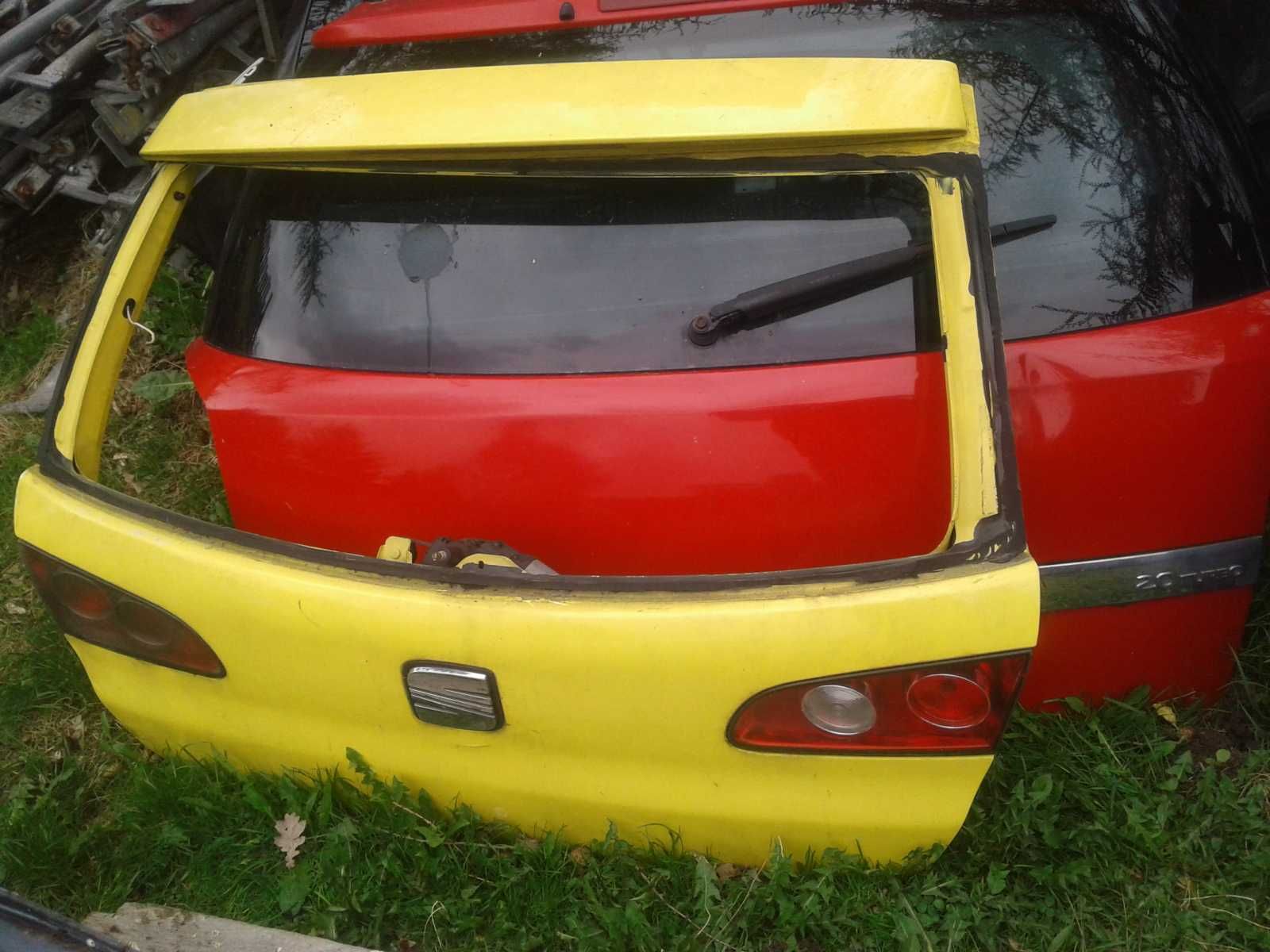 Seat Ibiza 3 III 6L 5D Przód Atrapa Tył Klapa Lampy Zderzak Ćwiartka