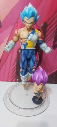 Figurka anime dragon ball Vegeta plus dodatkowa głowa